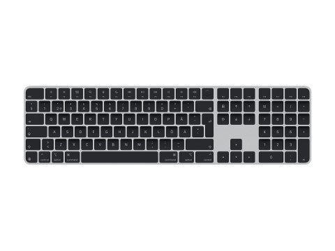 Apple Magic Keyboard with Touch ID and Numeric Keypad for Mac models with Apple silicon - Swedish - Black Keys