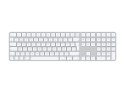 Apple Magic Keyboard with Touch ID and Numeric Keypad for Mac models with Apple silicon - Swedish - White Keys