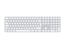 Apple Magic Keyboard with Touch ID and Numeric Keypad for Mac models with Apple silicon - Swedish - White Keys