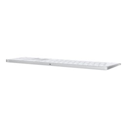 Apple Magic Keyboard with Touch ID and Numeric Keypad for Mac models with Apple silicon - Swedish - White Keys
