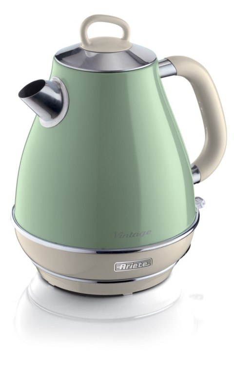 Ariete Vintage Kettle 2869/04 Standard 2000 W 1.7 L 360° rotational base Light green