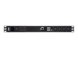 Aten PE1218SG-AT-G Basic Metered 1U PDU z ochroną przeciwprzepięciową (16A, 18 gniazd IEC 320 C13) | Aten