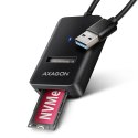 AXAGON USB-A 10Gbps - M.2 NVMe and SATA SSD Adapter | ADM2-AM