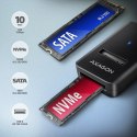 AXAGON USB-A 10Gbps - M.2 NVMe and SATA SSD Adapter | ADM2-AM
