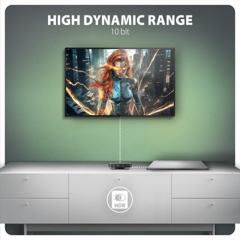 AXAGON USB-C 10Gbps UFO 9in1 Hub | HMC-UFO