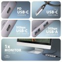 AXAGON USB-C 5Gbps 5in1 Hub | HMC-5H60