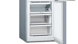 Bosch | Chłodziarka Serie 2 | KGN33NLEB | Klasa efektywności energetycznej E | Wolnostojąca | Kombi | Wysokość 176 cm | System N