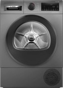Bosch Dryer Machine with Heat Pump | WQG245DXSN | Energy efficiency class A+++ | Front loading | 9 kg | Condensation | LCD | Dep