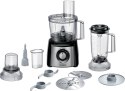 Bosch | Food Processor MultiTalent 3 Plus | MCM3PM386 | 900 W | Number of speeds 2 | Bowl capacity 2.3 L | Black/Stainless steel