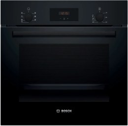 Bosch Oven | HBF133BA1 | 66 L | Electric | EcoClean | Knobs | Height 59.5 cm | Width 59.4 cm | Black