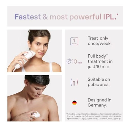 Braun | IPL Epilator | PL7147 Skin i·expert | Number of power levels 10 | White/Pink