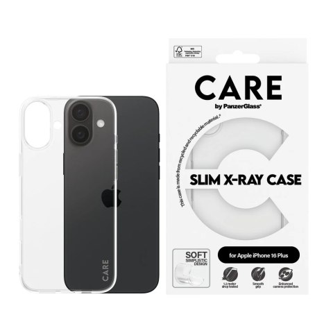 CARE by PanzerGlass Case Fashion X-Ray Soft Basic iPhone 16 Plus | CARE
