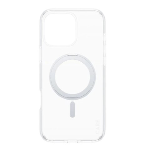 CARE by PanzerGlass Case Feature Silver Kickstand & MagSafe iPhone 16 Pro Max | CARE