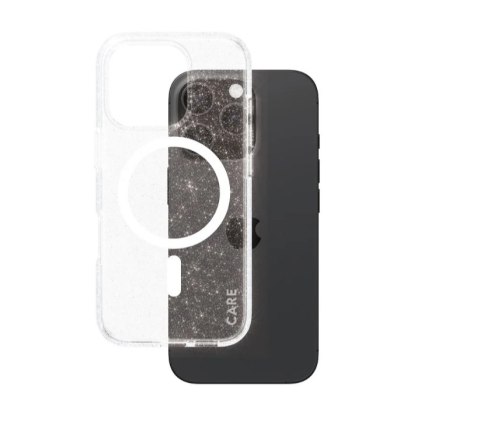 CARE by PanzerGlass Flagship Case Urban Combat Star Lit w. White MagSafe iPhone 16 Pro | CARE