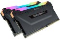 Corsair C18 Memory Kit VENGEANCE RGB PRO 32 GB, DDR4, 3600 MHz, PC/server, Registered No, ECC No