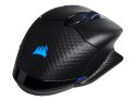 Corsair Gaming Mouse DARK CORE RGB PRO SE Wireless / Wired, 18000 DPI, połączenie bezprzewodowe, 2000 Hz, Rechargeable, Black