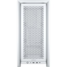 Corsair PC Case | Frame 4000D Modular | White | Mid-Tower | Power supply included No