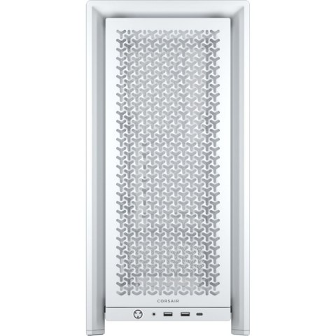 Corsair PC Case | Frame 4000D Modular | White | Mid-Tower | Power supply included No