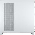 Corsair PC Case | Frame 4000D Modular | White | Mid-Tower | Power supply included No