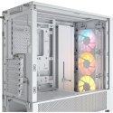 Corsair PC Case | Frame 4000D RS ARGB Modular | White | Mid-Tower | Power supply included No