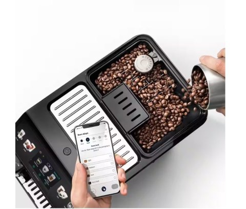 Delonghi Coffee Maker | ECAM450.65.G Eletta Explore | Pump pressure 19 bar | Built-in milk frother | Automatic | 1450 W | Grey