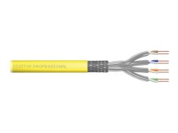 Digitus | CAT 7a | Kabel masowy | SFTP, PiMF | Żółty | 1000 m