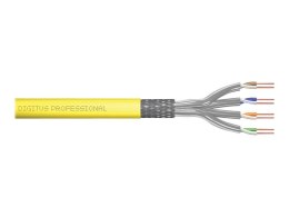 Digitus | CAT 7a | Kabel masowy | Skrętka ekranowana (SFTP) | Żółty | 1000 m