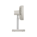 Duux Fan | Rize Flex | Stand Fan | Greige | Diameter 21 cm | Number of speeds 4 | Oscillation | 10 W | No
