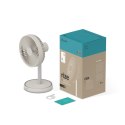 Duux Fan | Rize Flex | Stand Fan | Greige | Diameter 21 cm | Number of speeds 4 | Oscillation | 10 W | No