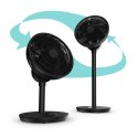Duux Fan | Whisper Flex 2 | Stand Fan | Black | Diameter 34 cm | Number of speeds 30 | Oscillation | 2-21.5 W | Yes