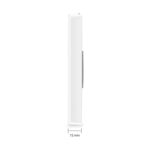 Dwuzakresowy punkt dostępowy Wi-Fi 6 TP-LINK | AX1800 Wall-Plate | EAP615-Wall | 802.11ax | 10/100/1000 Mbit/s | Porty Ethernet