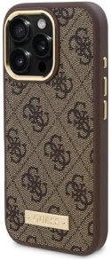 GUESS | GUHMP16LU4GPRW | Case | iPhone 16 Pro | Apple | Thermoplastic/Polyurethane | Brown