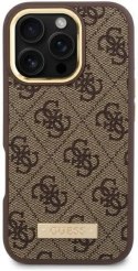 GUESS | GUHMP16LU4GPRW | Case | iPhone 16 Pro | Apple | Thermoplastic/Polyurethane | Brown
