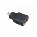 Gembird | Adapter HDMI | 19-pinowe HDMI typu A | żeńskie | 19-pinowe micro HDMI typu D | męskie