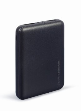 Gembird | PB05-02 | Power Bank | 5000 mAh | 2 x USB-AF | Czarny