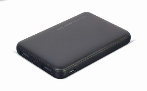 Gembird | PB05-02 | Power Bank | 5000 mAh | 2 x USB-AF | Czarny