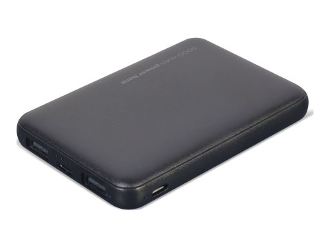 Gembird | PB05-02 | Power Bank | 5000 mAh | 2 x USB-AF | Czarny