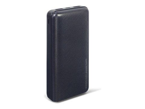 Gembird | PB20-02 | Power Bank | 20000 mAh | 2 x USB-AF | Czarny
