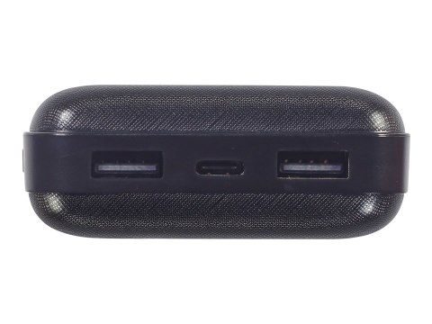 Gembird | PB20-02 | Power Bank | 20000 mAh | 2 x USB-AF | Czarny