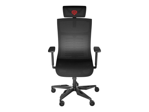 Genesis | mm | Materiał podstawy: aluminium; Materiał kółek: Nylon z powłoką CareGlide | Czarny