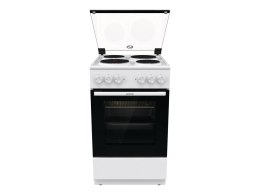 Gorenje Cooker | GE5A21WH | Hob type Electric | Oven type Electric | White | Width 50 cm | Grilling | Depth 59.4 cm | 68 L
