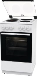 Gorenje Cooker | GE5A21WH | Hob type Electric | Oven type Electric | White | Width 50 cm | Grilling | Depth 59.4 cm | 68 L
