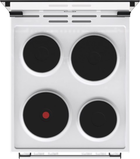 Gorenje Cooker | GE5A21WH | Hob type Electric | Oven type Electric | White | Width 50 cm | Grilling | Depth 59.4 cm | 68 L