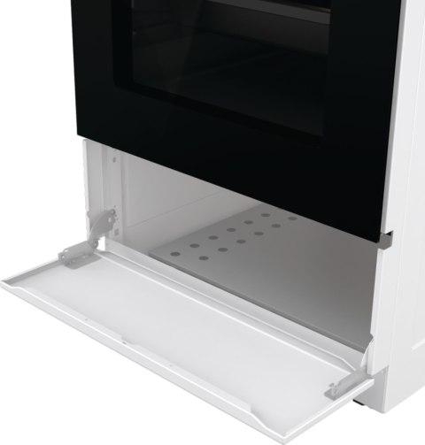 Gorenje Cooker | GE5A21WH | Hob type Electric | Oven type Electric | White | Width 50 cm | Grilling | Depth 59.4 cm | 68 L