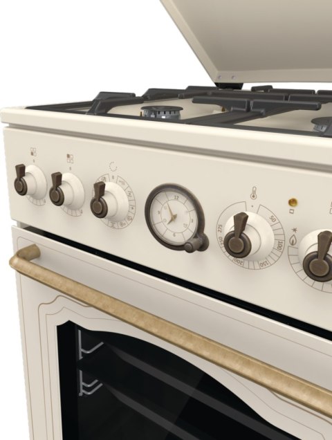 Gorenje Cooker | GKS5B70CLI | Hob type Gas | Oven type Electric | Sandy | Width 50 cm | Depth 59.4 cm | 70 L