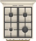Gorenje Cooker | GKS5B70CLI | Hob type Gas | Oven type Electric | Sandy | Width 50 cm | Depth 59.4 cm | 70 L