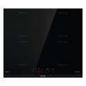 Gorenje Hob | GI6401BCE | Induction | Number of burners/cooking zones 4 | Touch control | Timer | Black