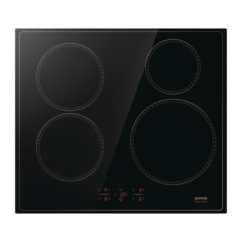 Gorenje Hob | GI6401CLBSC | Induction | Number of burners/cooking zones 4 | Electronic | Timer | Black