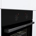 Gorenje Oven | BO6615E01B | 60 L | Electric | EnamelClean | Push pull buttons | Height 59.5 cm | Width 59.5 cm | Stainless steel