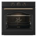 Gorenje Oven | BOS67372CLB | 77 L | Electric | AquaClean | Mechanical control | Steam function | Height 59.5 cm | Width 59.5 cm